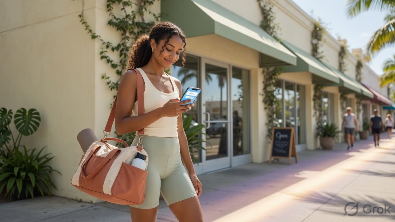 Member using SA Member on their phone