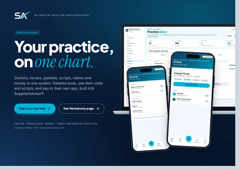 MedicalAdvisor® catalogue cover page